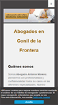 Mobile Screenshot of abogadoantoniomoreno.com